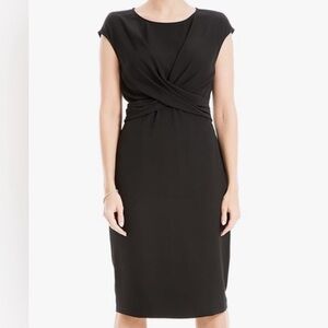 Max Studio Black Midi Dress